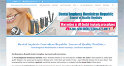 Desktop Screenshot of dentalimplantsdominicanrepublic.com